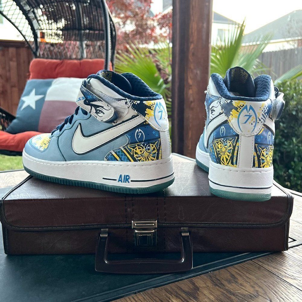 Nike Air Force 1 Mid Premium Michael Vick 'Collection Royale'  Size: 9 Style Cod